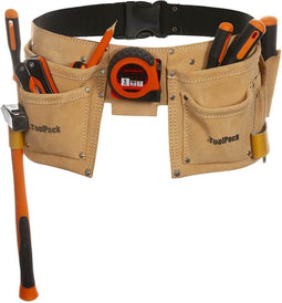 ToolPack 366.020 Straight Gereedschapsgordel - Dubbel - Leer