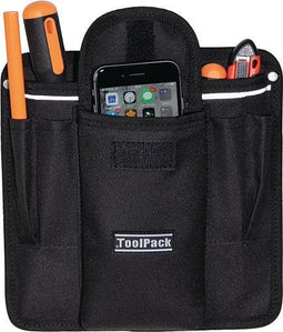 Toolpack - Gereedschaps gordel - Zwart - 22x22 cm