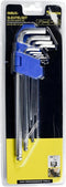 TOOLTECH Inbussleutelset/Stiftsleutelset - 1,5 t/m 10 mm - 9-Delig