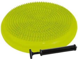 Toorx Fitness Air Stepper Pad - Balanskussen - Wiebelkussen - Balkussen - Balansbord - Met pomp - 33 cm - Kleur: Groen
