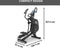 Toorx Fitness ERX-900 Crosstrainer - Fitnessapparaat - 22 programma's - Bluetooth - Hartslagmeter - iConsole - Kinomap en Zwift