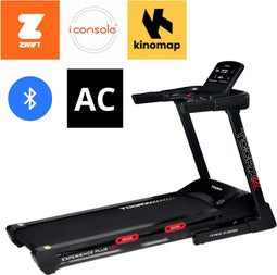 Toorx Fitness Experience Plus AC Loopband - 38 Trainingsprogramma's - 20 km/h - LCD Scherm