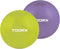 Toorx Fitness Fitnessbal - Pilates Toning Bal 12 cm - Massagebal - Fascia - 1.5 kg - Paars