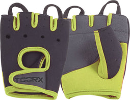 Toorx Fitness Fitnesshandschoenen - Neopreen - Zwart/Groen - L