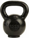 Toorx Fitness Gietijzeren Kettlebell - Met Rubber Basis - 8 kg - Zwart