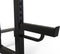 Toorx Fitness Half Rack WLX-3400 Full Option - met Multi-grip Chin-up stang - Opbergmogelijkheid voor halterschijven - J-cups - Verstelbare afleggers - Pegs voor weerstandsbanden - 300 kg