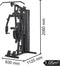 Toorx Fitness Home Gym - MSX-60 - Krachtstation - Fitness - Krachttraining - Zwart