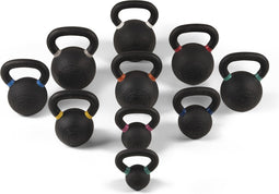 Toorx Fitness - Kettlebell- 4 kg - Gietijzer - Gewicht - Zwart