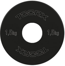 Toorx Fitness Micro Halterschijven - 50 mm - Zwart - Staal