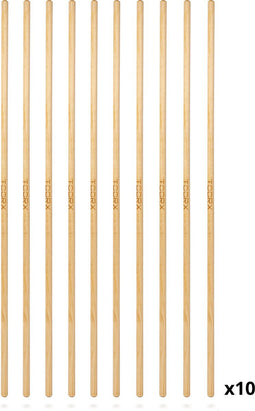 Toorx Fitness Pilates Bar - Poles - 160 cm - Set van 10 Sticks - Esdoornhout