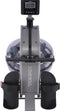Toorx Fitness Roeitrainer - Waterroeier - Rower Sea 70 - Hartslagfunctie - Inklapbaar - Roeitrainers - Grijs
