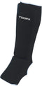 Toorx Fitness Scheenbeschermers - Kickboksen - Vechtsport - met Voetbescherming - Elastisch - Maat L
