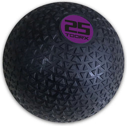 Toorx Fitness Slam Ball Pro - Fitnessbal - Functional Training - Tire Look - 25 kg - Zwart