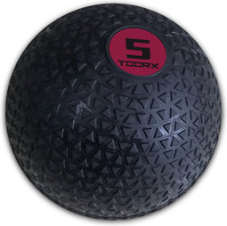 Toorx Fitness Slam Ball Pro - Fitnessbal - Functional Training - Tire Look - 5 kg - Zwart