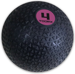 Toorx Fitness Slam Ball Pro - Fitnessbal - Functional Training - Tire Look - 4 kg - Zwart