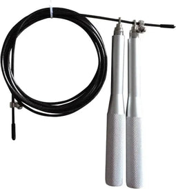 Toorx Fitness - Speedrope Staal Pro met aluminium handvatten - Springtouw - voor MMA en bokstraining - voor Volwassenen