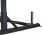 Toorx Fitness Squat Stand WLX-3200 - inclusief Chin-Up Bar - inclusief J-Cups - Verstelbare Afleggers - Opbergmogelijkheid voor Halterschijven - Pegs voor Weerstandsbanden - Matzwart - 300 kg