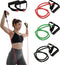 Toorx Fitness Weerstandsband met Handvat - Resistance Band - Fitness Elastiek - Thuis Sporten - Zwart