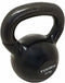 Toorx Kettlebell - Kettlebell - Gietijzer - 24 kg - Incl. Vinyl Coating - Zwart