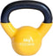 Toorx Kettlebell - Kettlebell - Gietijzer - 6 kg - Incl. Vinyl Coating - Geel