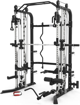 Toorx Professional ASX-2000 - 3-in-1 Smith Machine - Power Rack - Krachtstation - Pulley