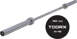 Toorx Professional - Halterstang - BO-150 - Power Training - 150 cm - Maximale Belasting 320 kg - 50 mm