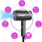 Top Kwaliteit Professionele Ionische Haardroger - 1800 W - 2,5 m. kabel - 3-in-1 Föhn Salon-Haardroger - Sneldrogend - met Stylingmondstukverspreider - 3 Snelheden en Temperatuur - Goed alternatief vo