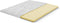 Topdekmatras Border Latex 6cm - 90x200 - Oplegmatras - Topper Matras