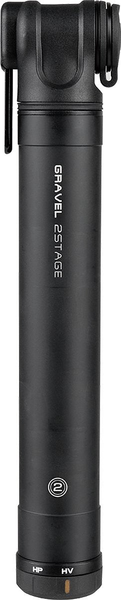 Topeak Gravel 2stage Minipompen Zilver 90 Psi