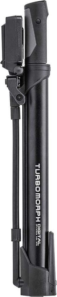 Topeak Turbo Morph Digital Minipompen Zwart 160 Psi