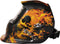 Topgear Automatische lashelm - Vlammen design - Groot kijkvenster - Lichtgewicht - UV/IR bescherming