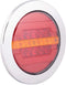 Topgear Dynamisch LED achterlicht - 3 functies - Waterdicht - 122/155 mm - Rood