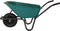 Topgear Kruiwagen 85 liter met Luchtband - Groen Kunststof Bak