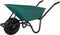 Topgear Kruiwagen 85 liter met Luchtband - Groen Kunststof Bak