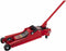 Topgear Laag model garagekrik - 2.5 ton - 85 mm - rood - eenvoudig en snel opkrikken
