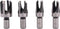 Topgear Proppenboor Set - Houten Proppen - 6-13 mm - 4-delig
