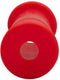Topgear Ronde kruiwagenhandvatten - ergonomisch - rood - set van 2