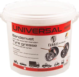 Topgear Universeel bandenvet - hoog glijvermogen - droogt transparant - 5 kg - wit