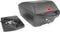 Topkoffer Polisport Luxe met quick release bagagedragerbevestiging - zwart