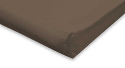 Topmatras Hoeslaken Katoen Perkal - Hoeslaken 90x210/220 - Taupe - Topper Hoeslaken