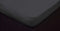 Topper Hoeslaken Jersey Katoen Stretch - antraciet 140x210/220cm - 2 Persoons