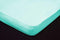 Topper Hoeslaken Jersey Katoen Stretch - aqua 200x200cm - Lits Jumeaux