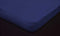 Topper Hoeslaken Jersey Katoen Stretch - donker blauw 200x200cm - Lits Jumeaux