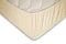 Topper Hoeslaken Jersey Katoen Stretch - ecru 120/130/140x200cm - Twijfelaar - 2 Persoons