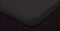 Topper Hoeslaken Jersey Katoen Stretch - zwart 200x200cm - Lits Jumeaux