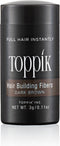 Toppik Hair Building Fibers Donkerbruin - 3 gram - Cosmetische Haarverdikker - Verbergt haaruitval - Direct voller haar