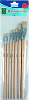 Toppoint Borstelpenselen Vlak 8 St.