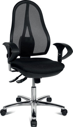 Topstar Bureaustoel Open Point SY Deluxe, Zwart