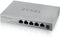 ZyXEL MG-105 - 5-poorts 2,5 Gb unmanaged switch - Plug-n-play 25 Gbps schakelcapaciteit