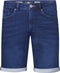 Petrol Industries - Heren Jackson Stretch Denim Short Sailfish - Blauw - Maat XXXL